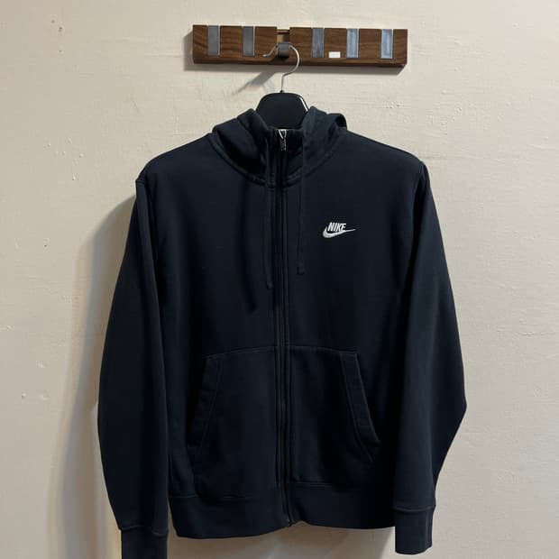 [S] 나이키 블랙 후드집업