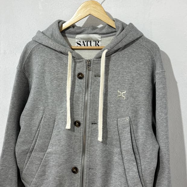 세터 투웨이 후드집업