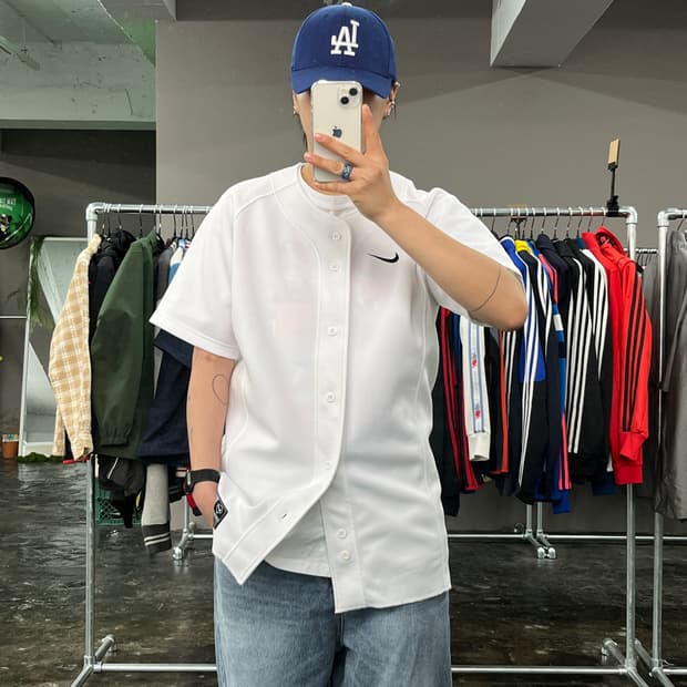 나이키 베이스볼 져지