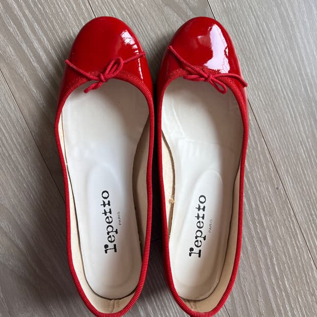 레페토 플랫슈즈 까미유 레드 37