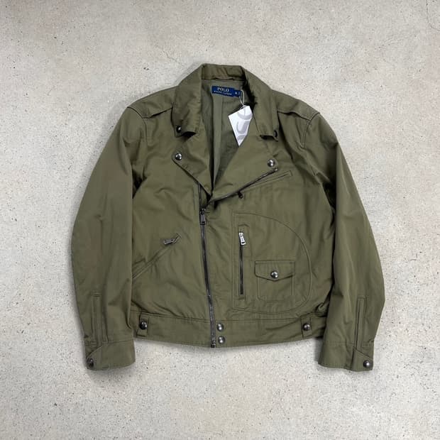 폴로 랄프로렌 멀티 포켓 바이커 자켓