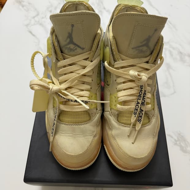 [W270] (W) 조던 4 x 오프화이트 레트로 SP 세일