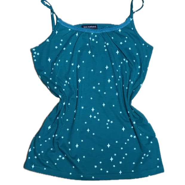 민트 트윙클 레이스 나시