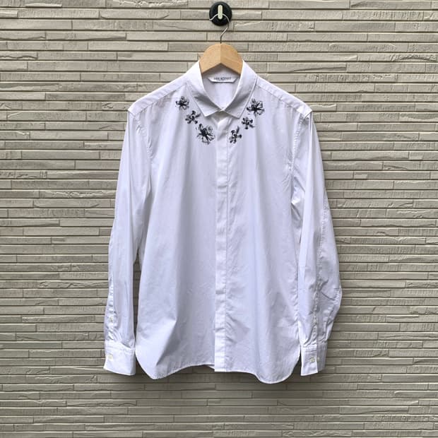 닐 바렛 셔츠 (white)