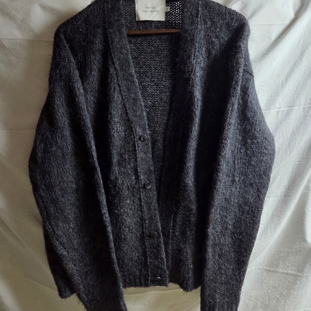 마티스 더 큐레이터 모헤어 가디건 2