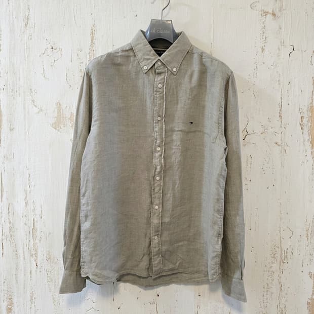 타미힐피거 남성 린넨 셔츠 M