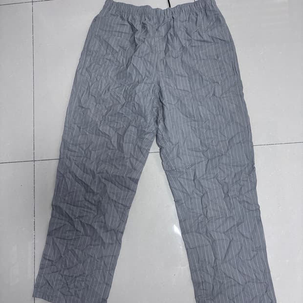 스투시 BEACH PANT WRINKLED STRIPE(L)ㅐ