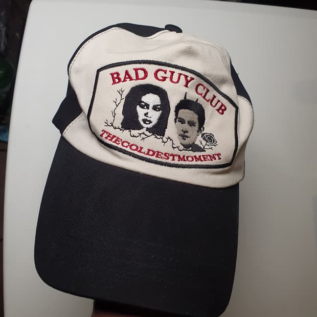 무신사 더콜디스트모먼트 BAD GUY CLUB 볼캡 L사이즈