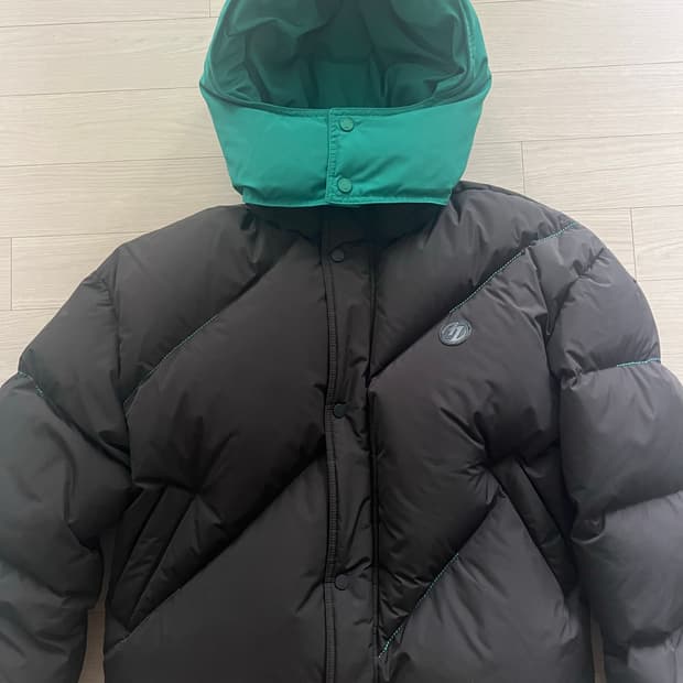 자라 x 아더에러 오버사이즈 패딩 자켓 블랙 s