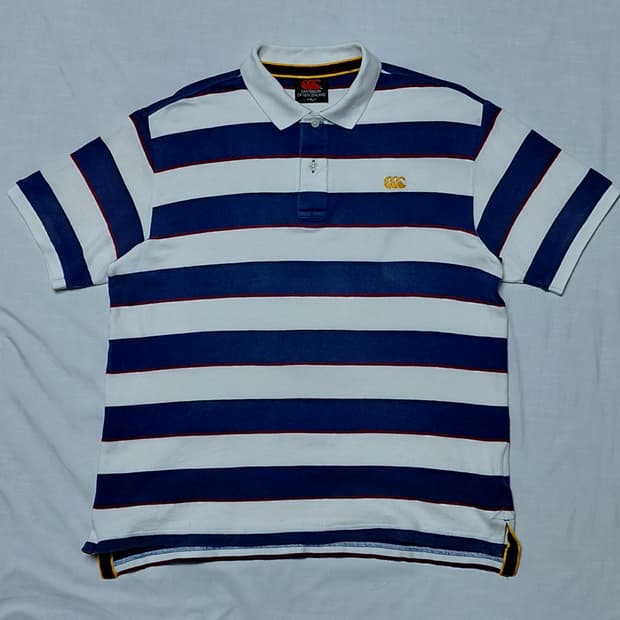 [XL] 칸터베리 오브 뉴질랜드 스트라이프 카라티 (정품)