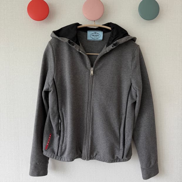 prada sports hoodie 