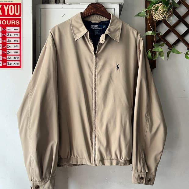 [L]폴로 랄프로렌 클래식 베이지 드리즐러 자켓
