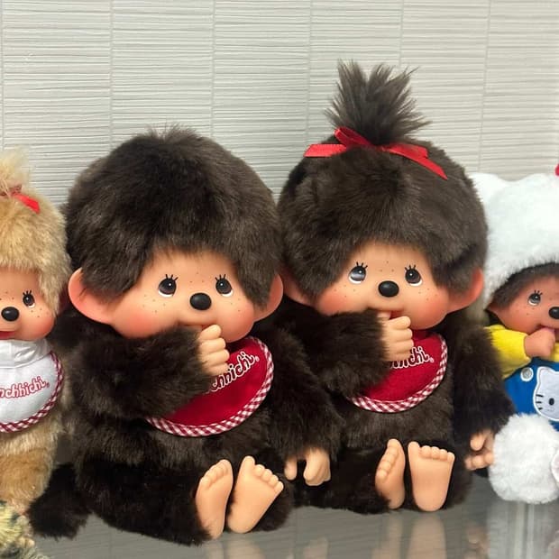 몬치치m 인형 남여 세트