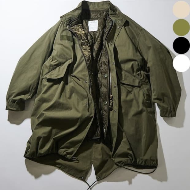 프릭스스토어 M65 피쉬테일 파카 라이너 세트