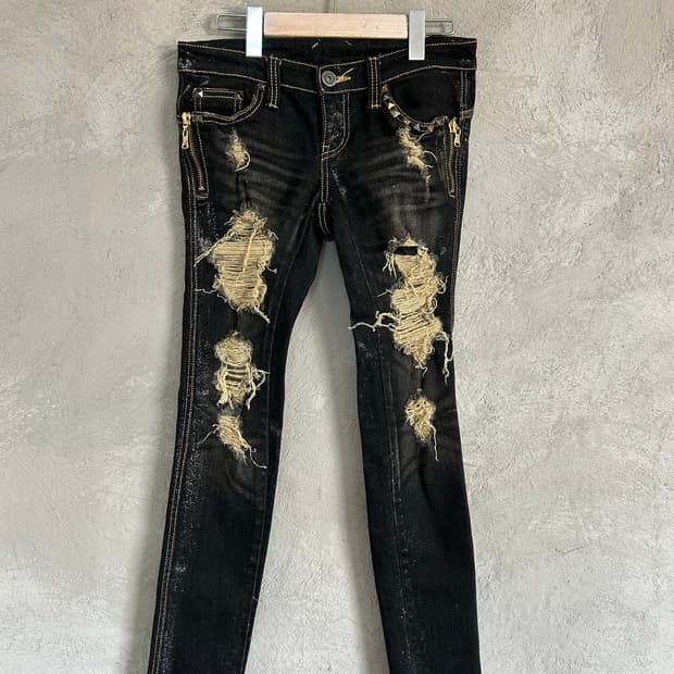 d.i.a 블랙진 y2k 갸루