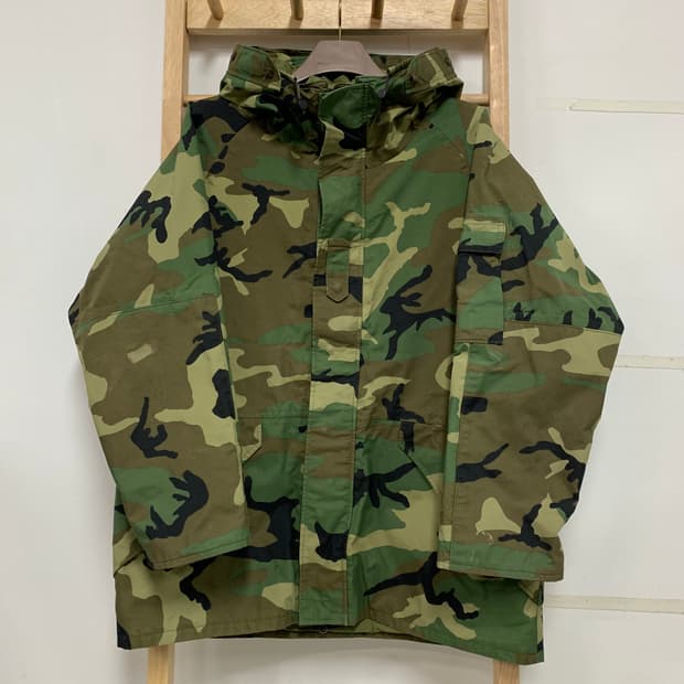 90‘s US Army 미군 우드랜드 카모 1세대 고어텍스 자켓