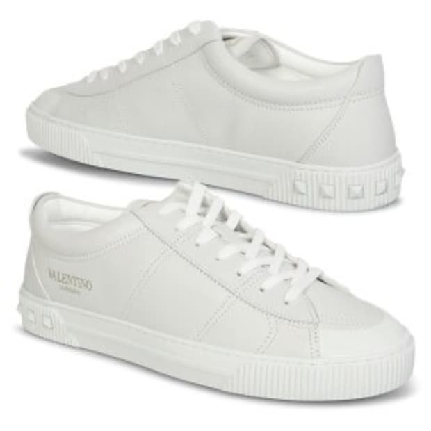 [41] 발렌티노 시티플래닛 카프스킨 스니커즈 화이트