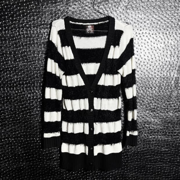 Trpp girl 스트라이프 롱 가디건