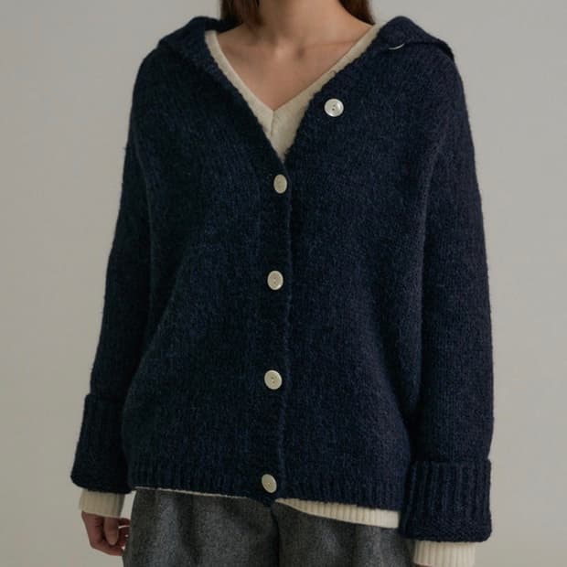 타낫 TANNAT collar knit jacket