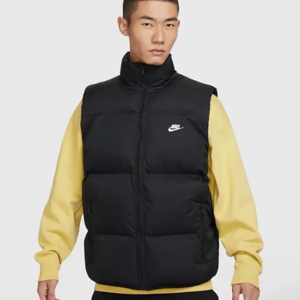 나이키 클럽 패딩 베스트 xxl - 블랙:화이트 / FB7374-010