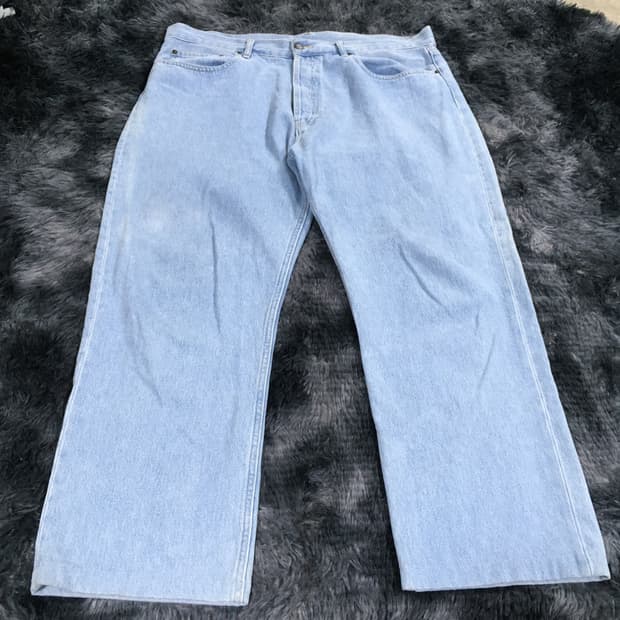 투티/A4 Carhartt 36 연청 배기팬츠 와이드