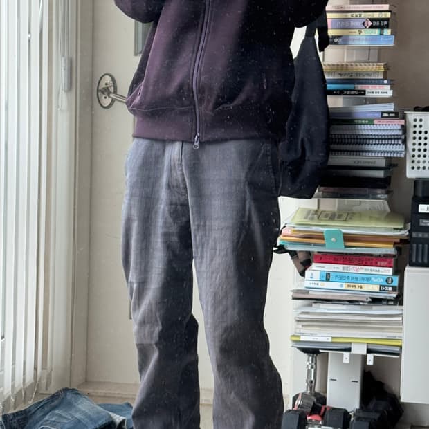 꼼데가르송 옴므 M 스트라이프팬츠