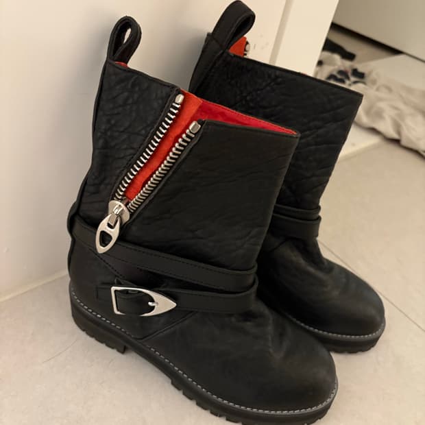 MCM 바이커 부츠 37 (240) size
