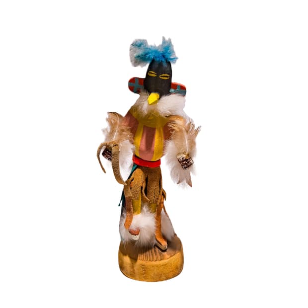 Native American Hopi Red Runner Kachina