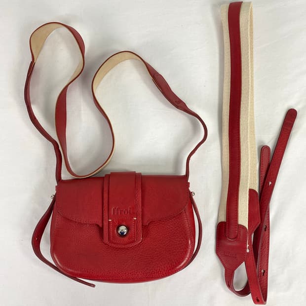 프루아 FFROI 레드 에버백 크로스백 <97>