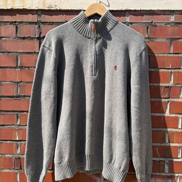 Polo Ralph Lauren 하프집업 코튼 니트