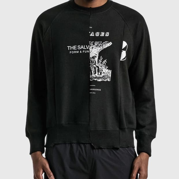 The Salveges reconstructed crewneck