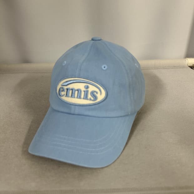 이미스 톤온톤 와펜 볼캡 스카이 블루