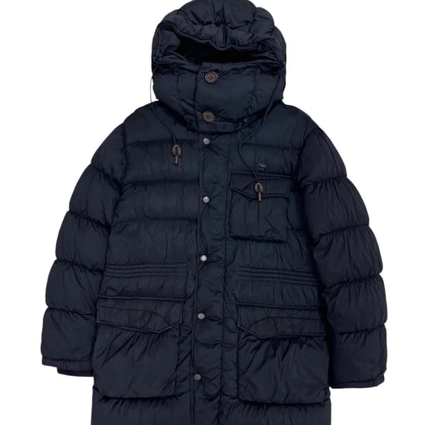 라코스테 덕다운 패딩 다크네이비 (M)