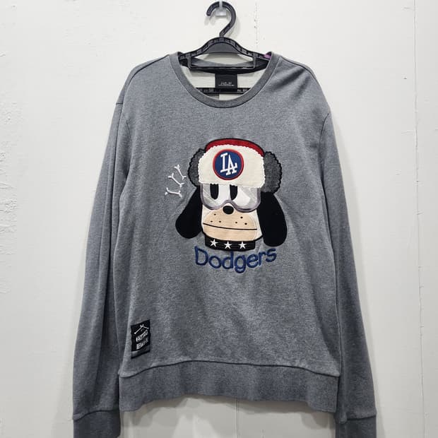 [100] MLB LA다저스 캐릭터 맨투맨 남성 100 L사이즈