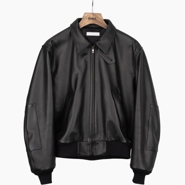 아이엘 가죽자켓 50사이즈