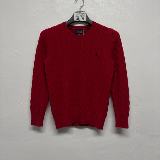 폴로 랄프로렌 케이블 니트 30