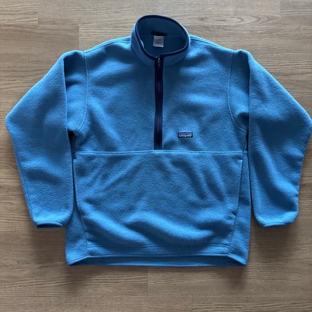 파타고니아 신칠라 하프집업 스카이블루 L