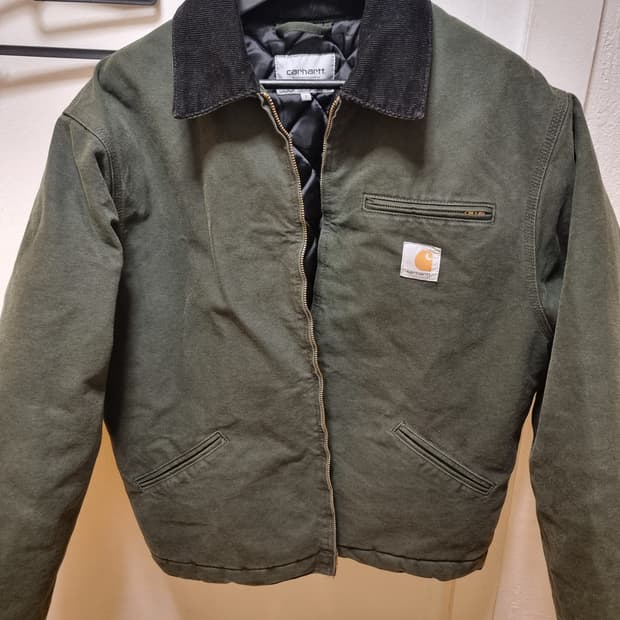 칼하트WIP OG 디트로이트 자켓 올리브 S 사이즈