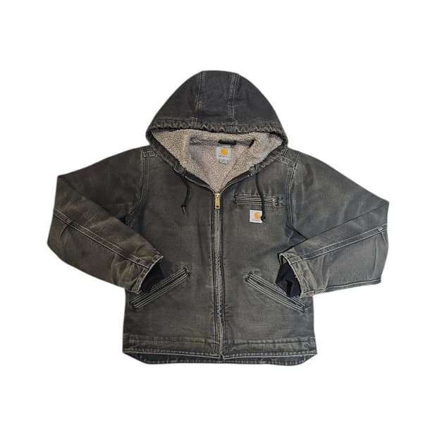 칼하트 빈티지 워싱 후드집업