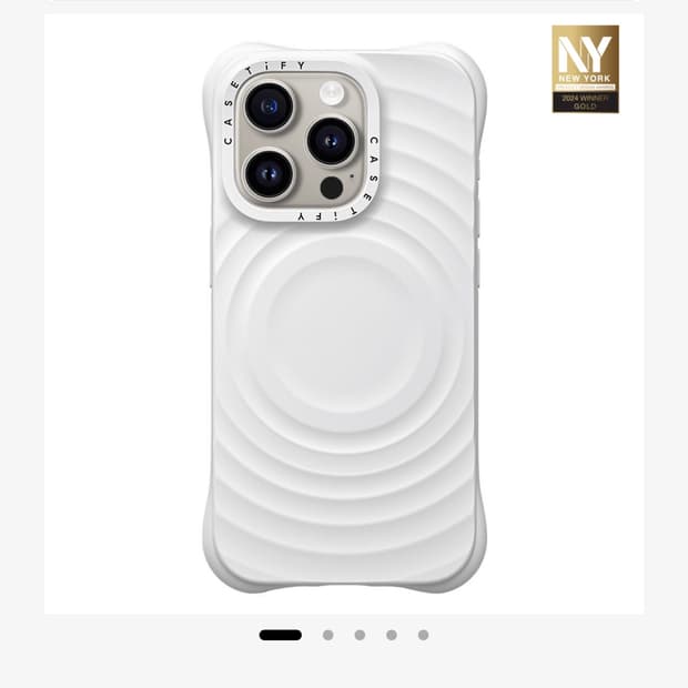 케이스티파이 리플케이스 화이트 새상품 15프로