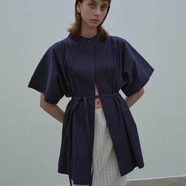 ETHOS SEERSUCKER ROBE SHIRT