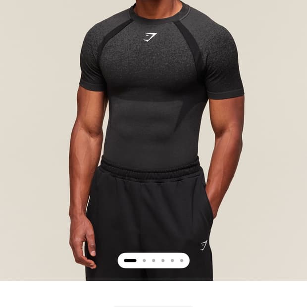 짐샤크 쉐도우심리스 반팔