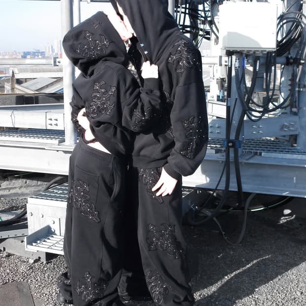 namedcollective hood zip-up set