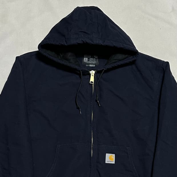 L 칼하트 네이비 액티브 자켓
