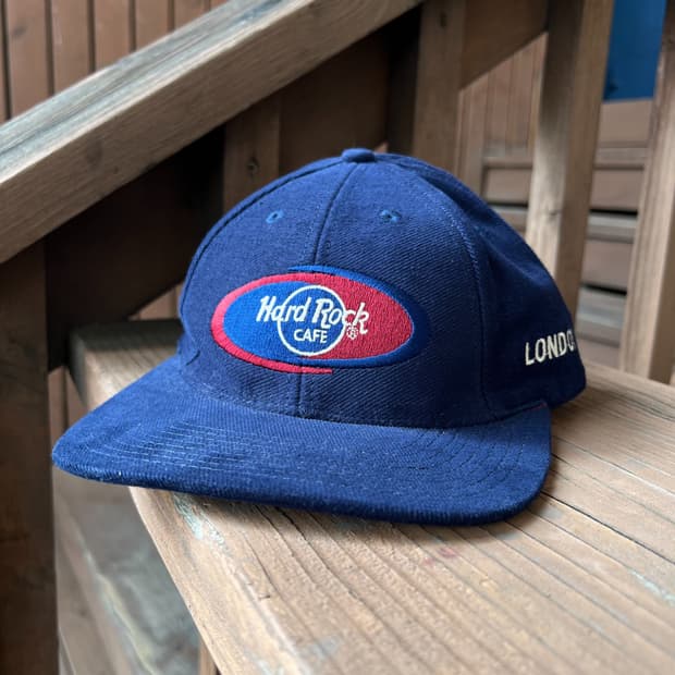 90s 빈티지 하드락카페 로고 모자 s12028
