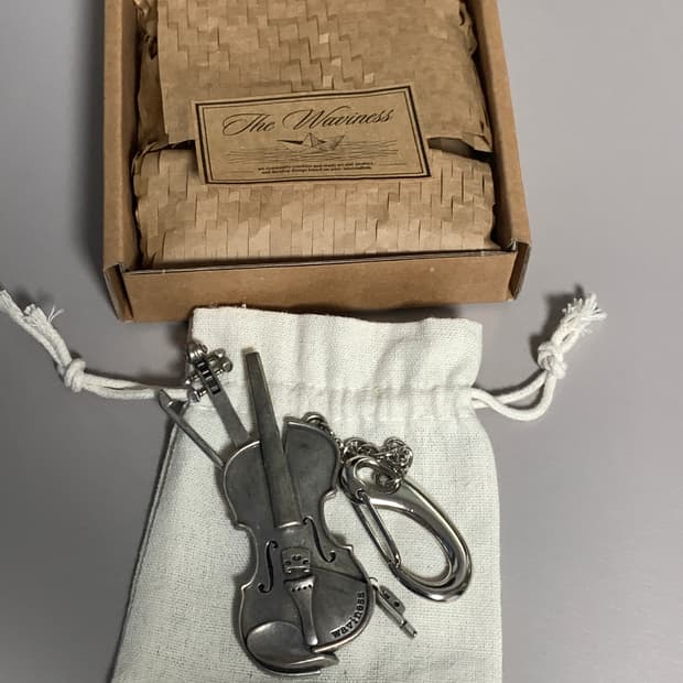 (새상품) 웨이비니스 브로큰 바이올린 키링