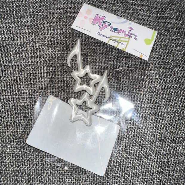 CAVISH 카비시 규린 이어파츠 별파츠 팝니다 (화이트/블루/퍼플)