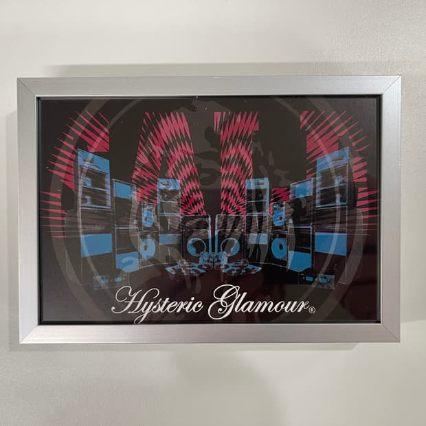 히스테릭글래머 한정판 아트 포토 1번 실버 AD2006