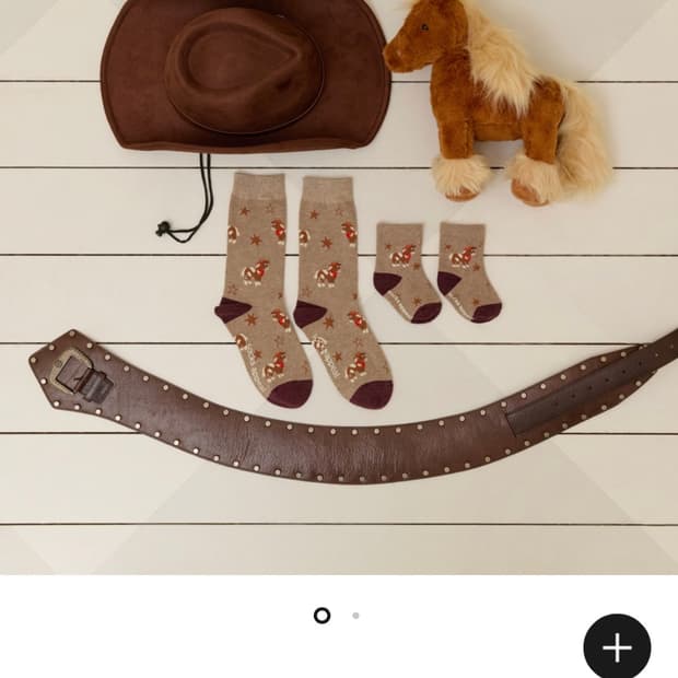 삭스어필 mom and baby 세트 말 카우보이