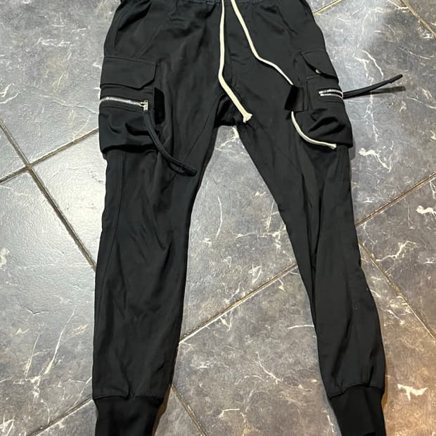 Rick owens cargo jogger pants